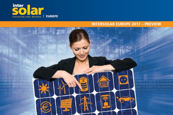 Fotografía de la preview de la intersolar en Europa