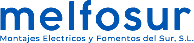 logotipo descriptivo azul