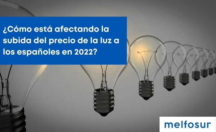 portada blog cómo está afectando la subida del precio de la luz a los españoles en 2022